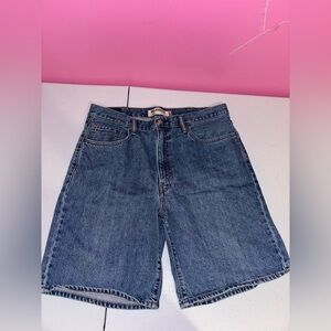 Levi's Classic Indigo Denim Shorts
